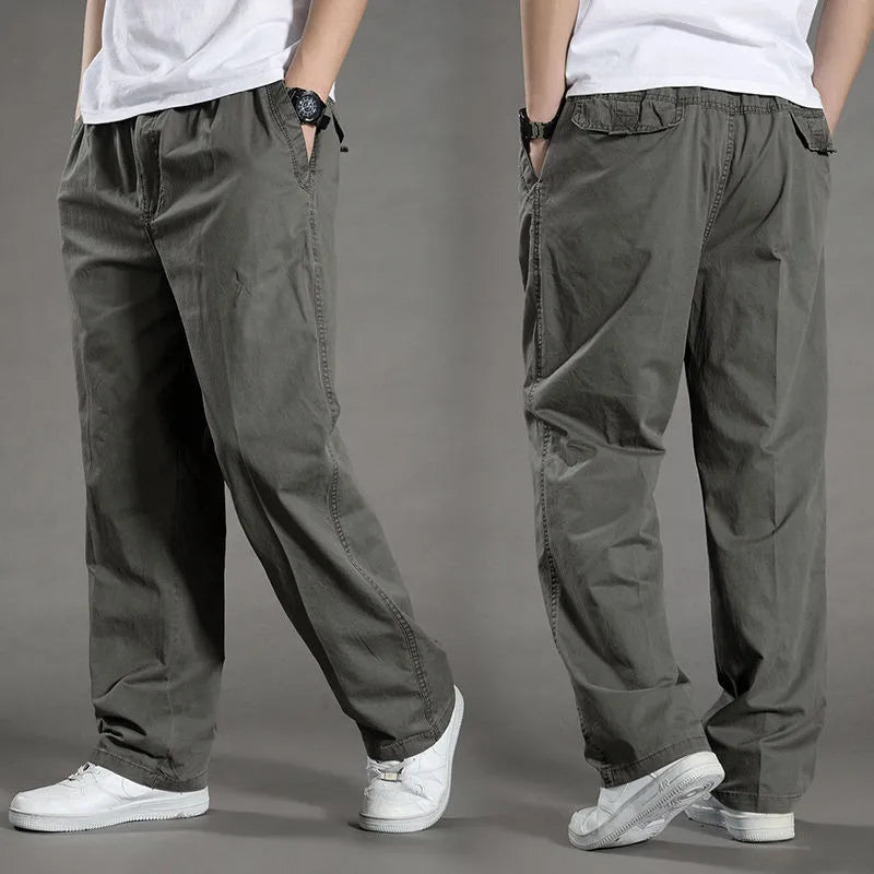 Men’s Cotton Cargo Pants – Casual Work & Climbing Joggers