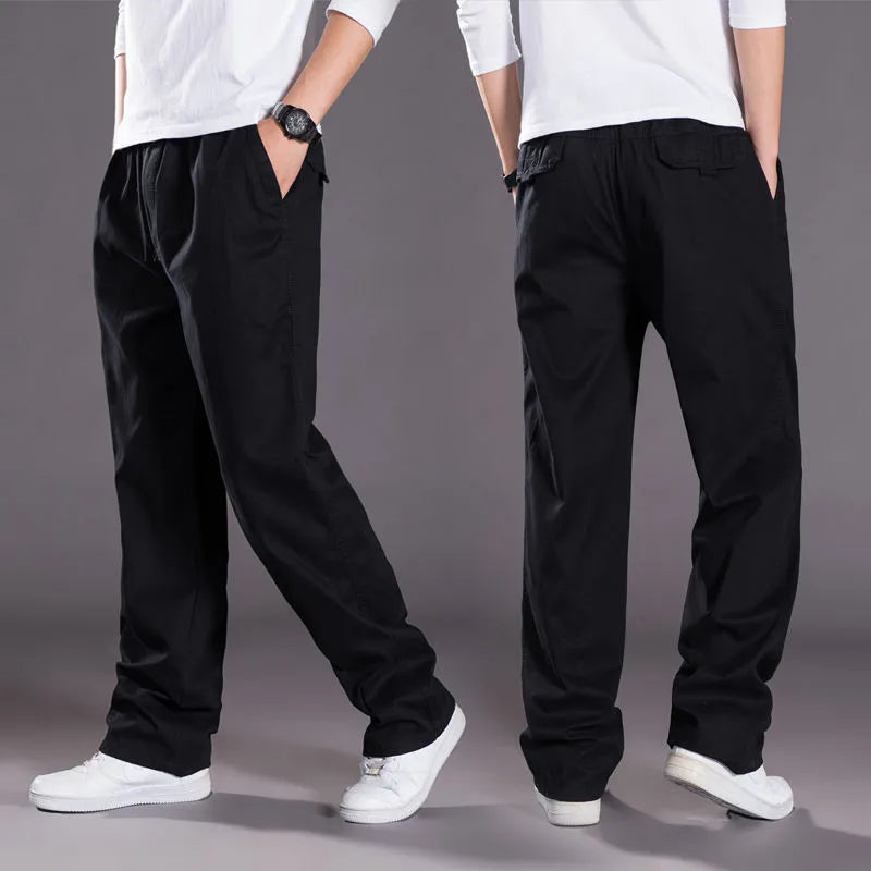 Men’s Cotton Cargo Pants – Casual Work & Climbing Joggers