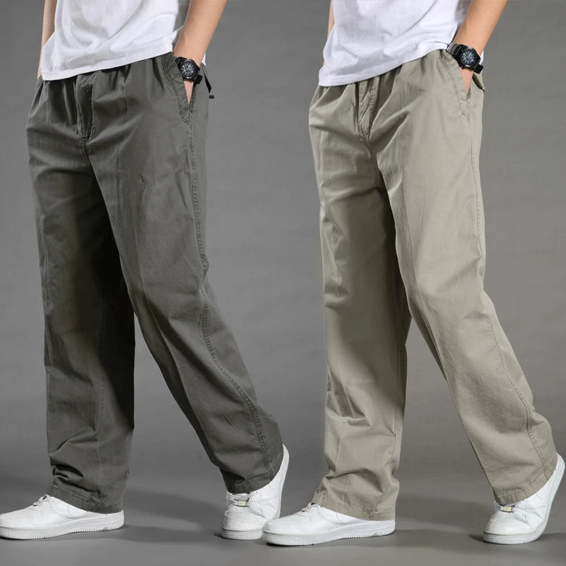 Men’s Cotton Cargo Pants – Casual Work & Climbing Joggers