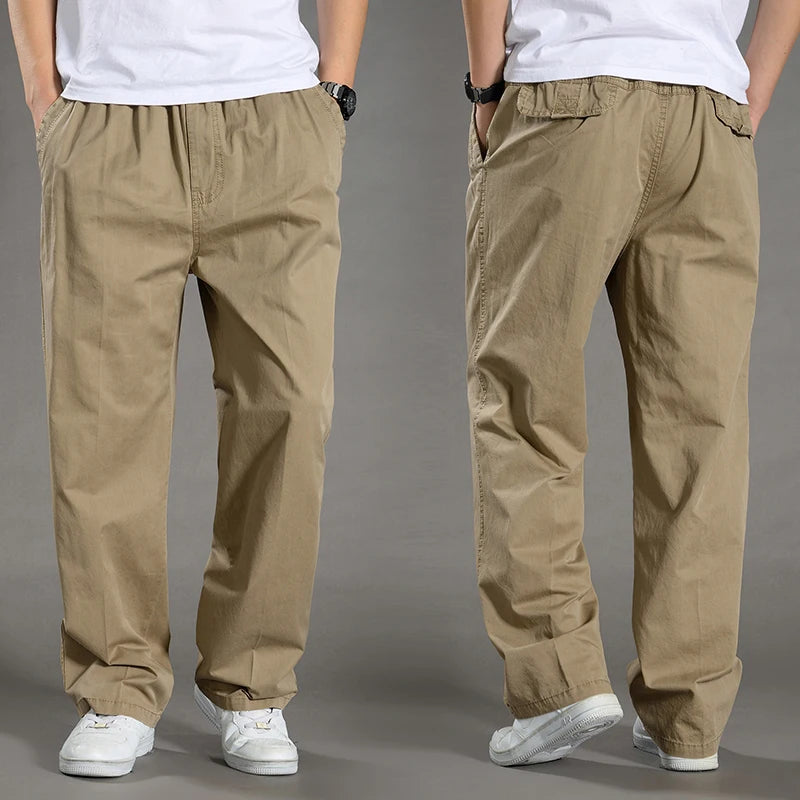 Men’s Cotton Cargo Pants – Casual Work & Climbing Joggers
