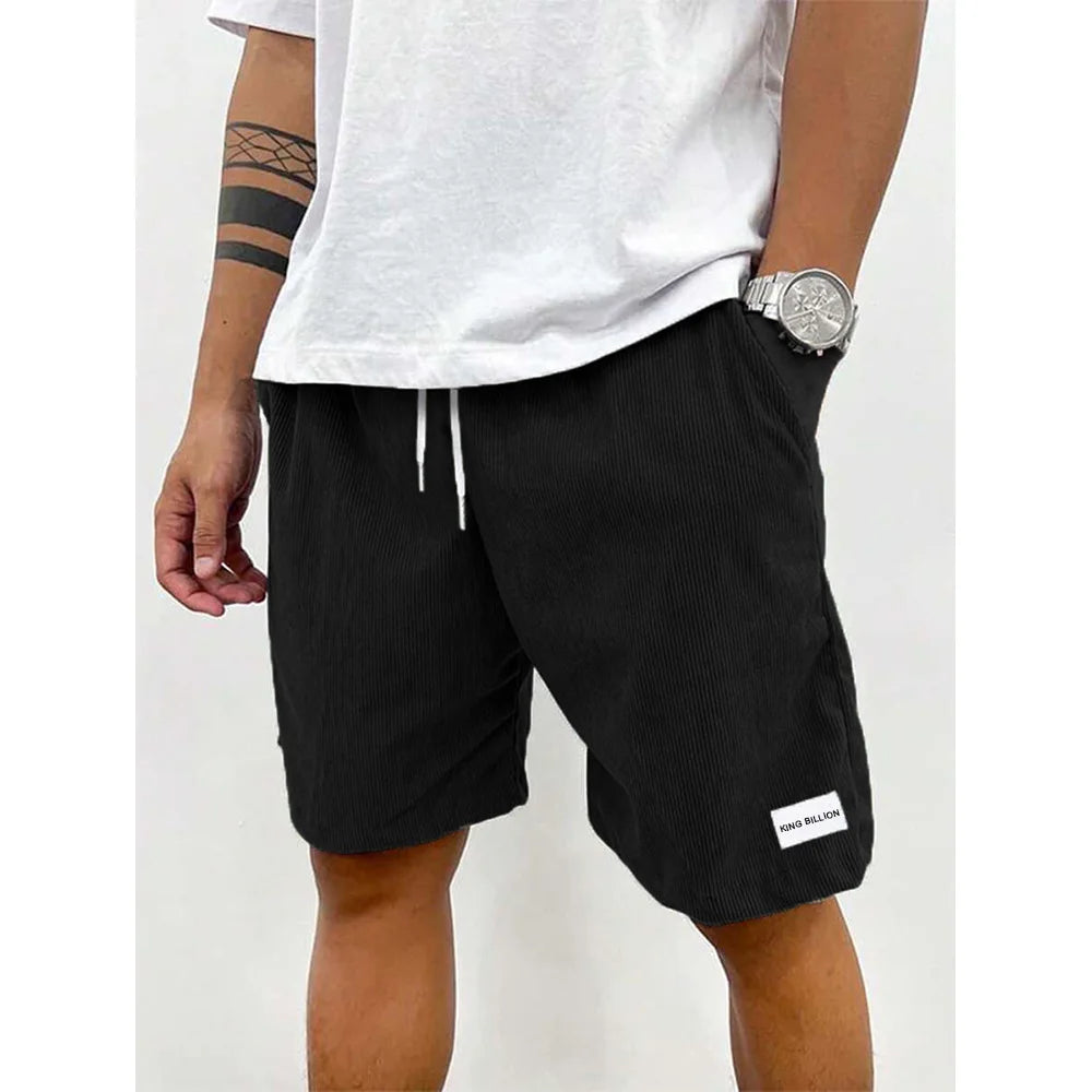 Men’s Corduroy Casual Shorts – Summer Sportswear