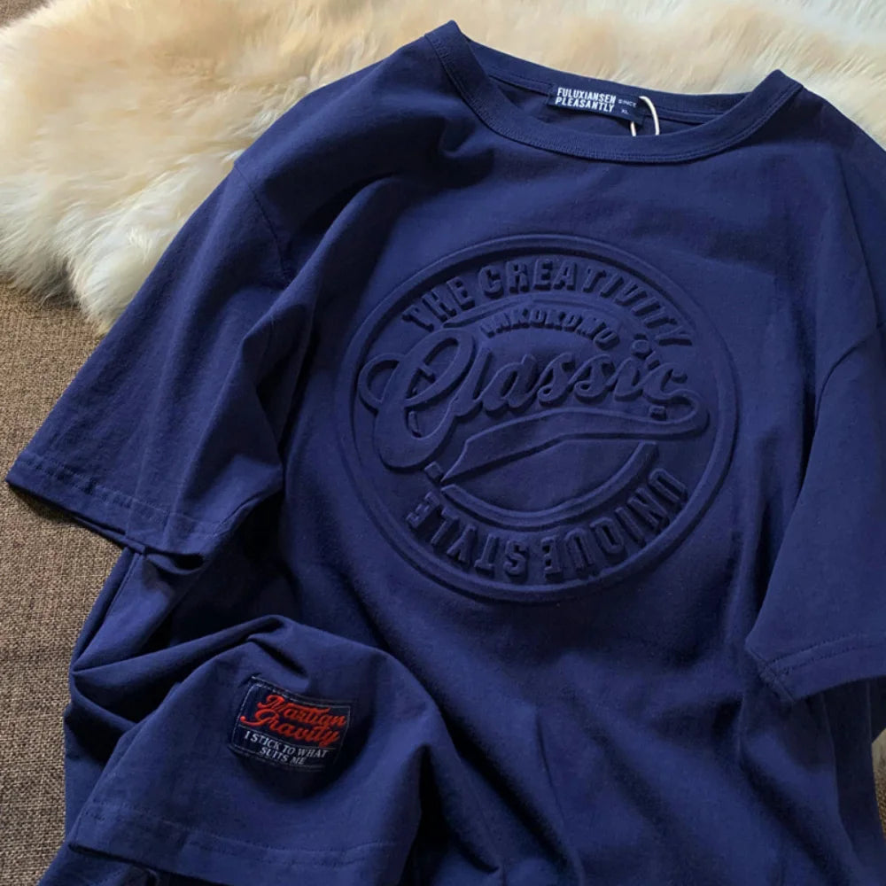 Men’s & Women’s Loose Fit Graphic Tee – Vintage Style