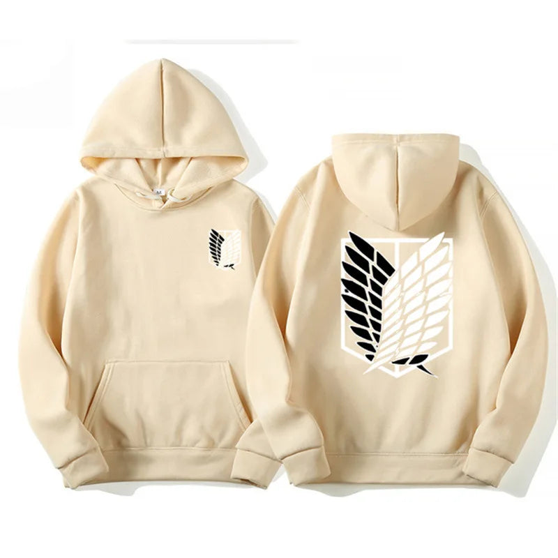 Anime Graphic Hoodie – Attack on Titan Shingeki No Kyojin