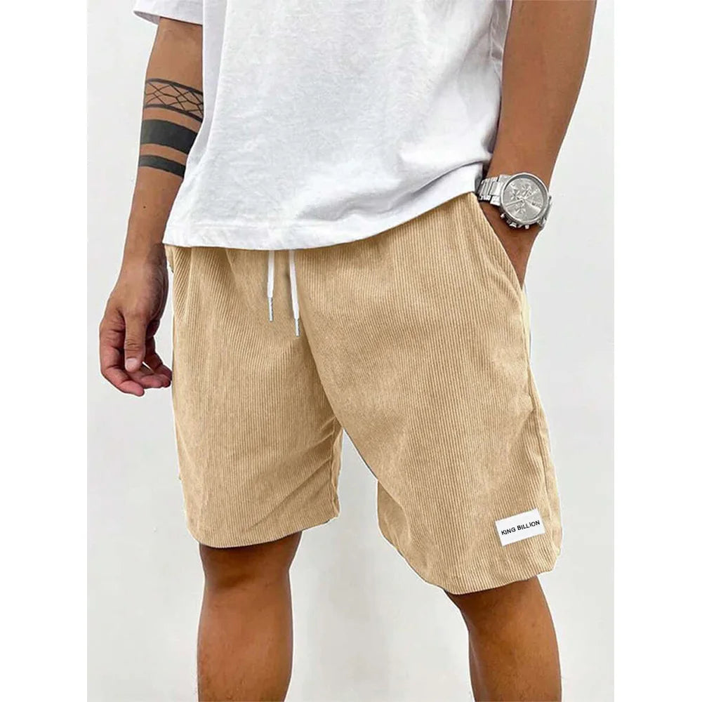 Men’s Corduroy Casual Shorts – Summer Sportswear