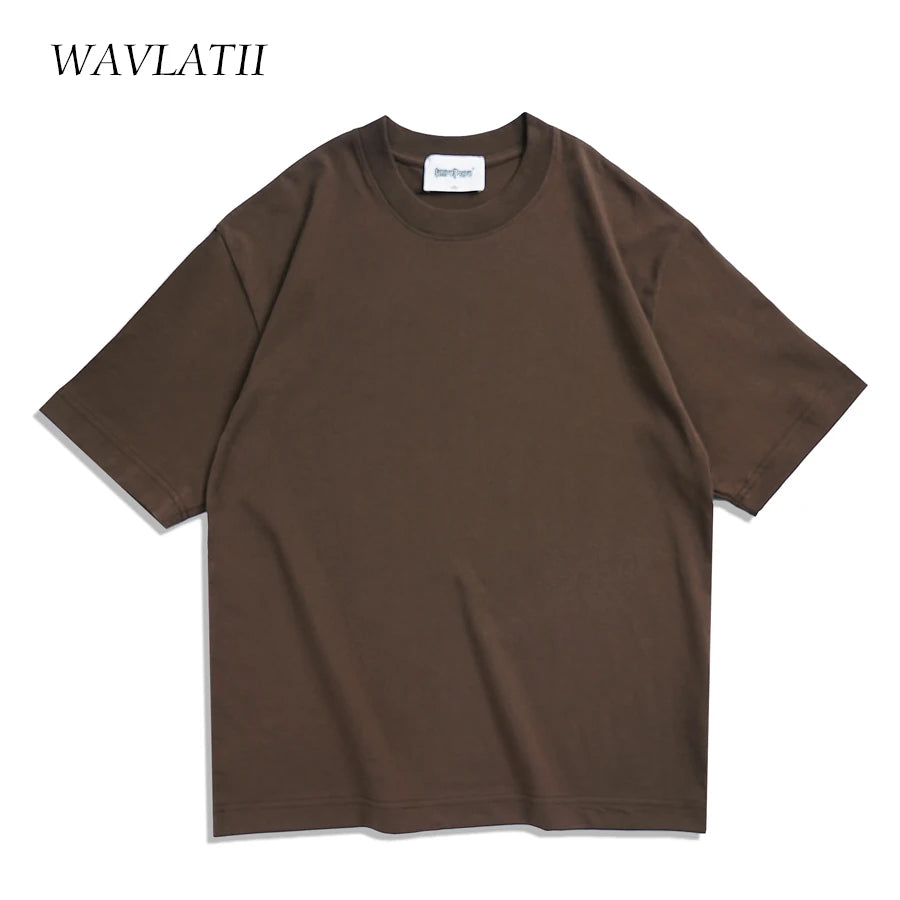 Men's Premium Oversized Cotton T-Shirt Relaxed Fit