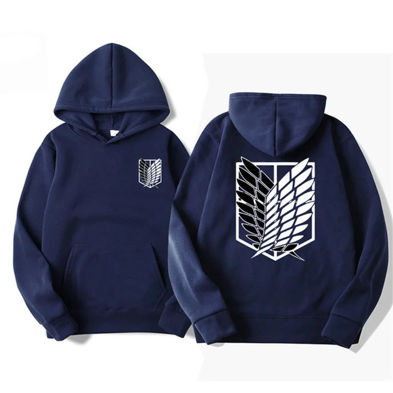Anime Graphic Hoodie – Attack on Titan Shingeki No Kyojin