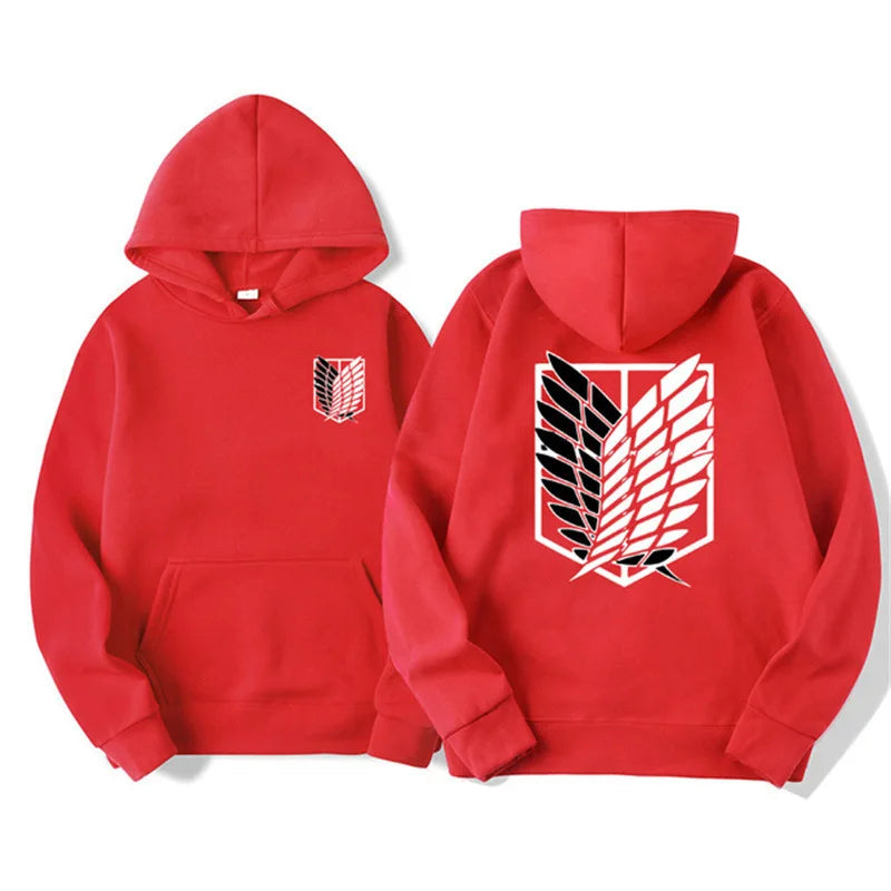 Anime Graphic Hoodie – Attack on Titan Shingeki No Kyojin