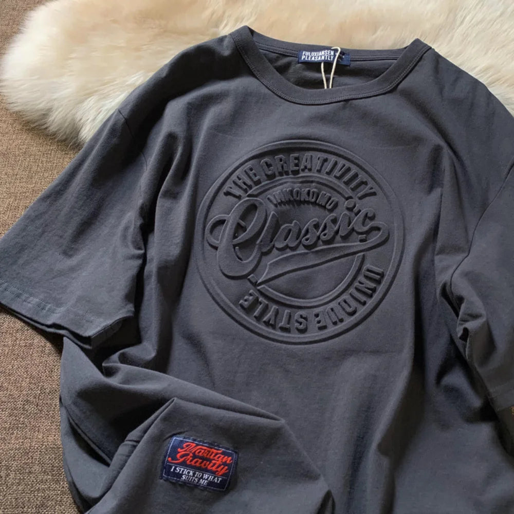 Men’s & Women’s Loose Fit Graphic Tee – Vintage Style