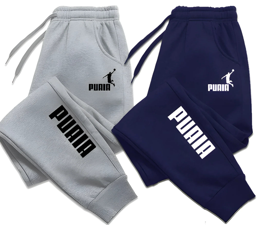 Men’s Casual Printed Trousers – Comfortable Joggers