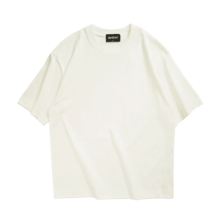 Men's Premium Oversized Cotton T-Shirt Relaxed Fit